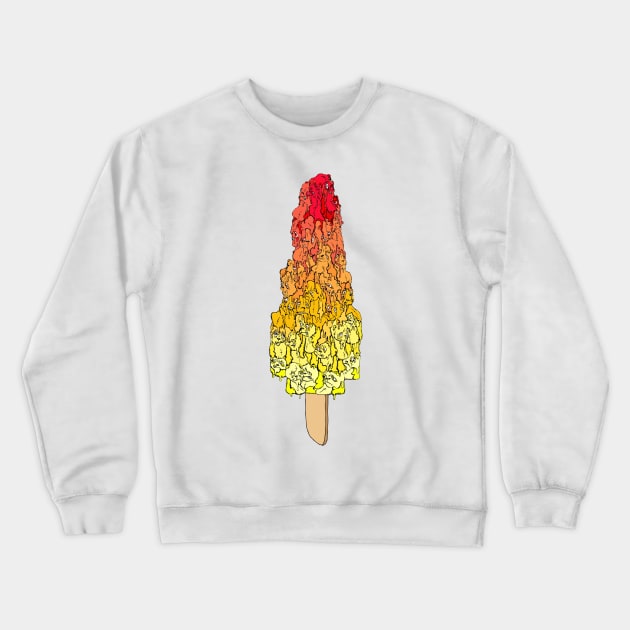 bear crump rocket  lolly Crewneck Sweatshirt by Bear Crump